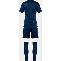 Joma Area Ensemble De Foot À Manches Courtes Enfants - Marine