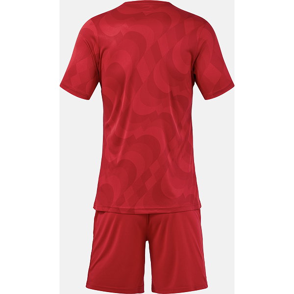 Joma Area Ensemble De Foot À Manches Courtes Enfants - Rouge