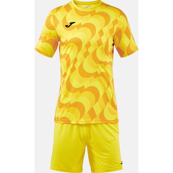 Joma Area Ensemble De Foot À Manches Courtes Enfants - Jaune