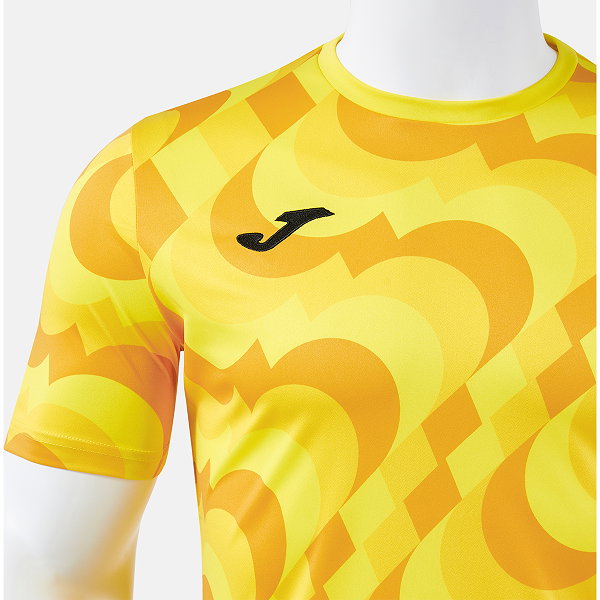 Joma Area Ensemble De Foot À Manches Courtes Enfants - Jaune