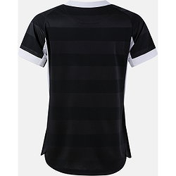 Présentation: Joma Toletum VII Maillot Manches Courtes Femmes - Noir / Blanc