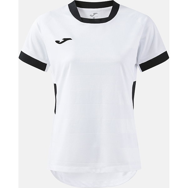 Joma Toletum VII Maillot Manches Courtes Femmes - Blanc / Noir