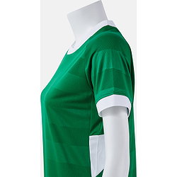Présentation: Joma Toletum VII Maillot Manches Courtes Femmes - Vert / Blanc