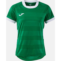 Présentation: Joma Toletum VII Maillot Manches Courtes Femmes - Vert / Blanc