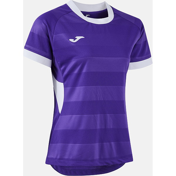 Joma Toletum VII Shirt Korte Mouw Dames - Paars / Wit