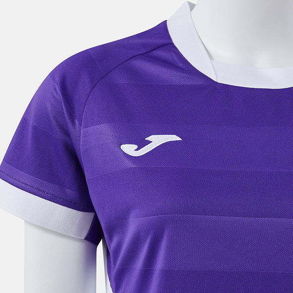 Joma Toletum VII Shirt Korte Mouw Dames - Paars / Wit