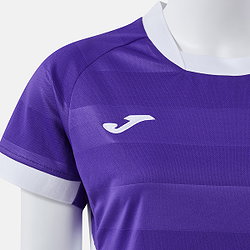 Voorvertoning: Joma Toletum VII Shirt Korte Mouw Dames - Paars / Wit