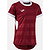 Joma Toletum VII Maillot Manches Courtes Femmes - Bordeaux / Blanc