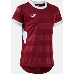 Joma Toletum VII Trikot Kurzarm Damen - Bordeaux / Weiß