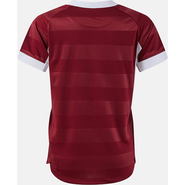 Joma Toletum VII Maillot Manches Courtes Femmes - Bordeaux / Blanc