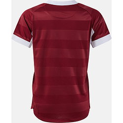 Présentation: Joma Toletum VII Maillot Manches Courtes Femmes - Bordeaux / Blanc