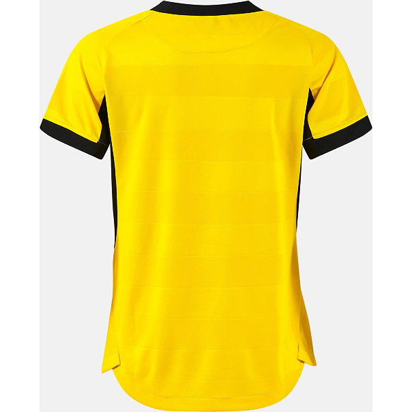 Joma Toletum VII Maillot Manches Courtes Femmes - Jaune / Noir