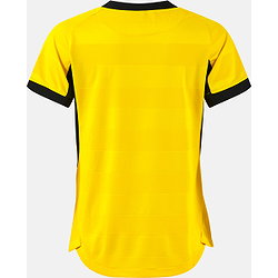 Présentation: Joma Toletum VII Maillot Manches Courtes Femmes - Jaune / Noir