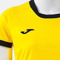 Présentation: Joma Toletum VII Maillot Manches Courtes Femmes - Jaune / Noir