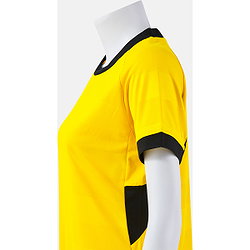 Présentation: Joma Toletum VII Maillot Manches Courtes Femmes - Jaune / Noir