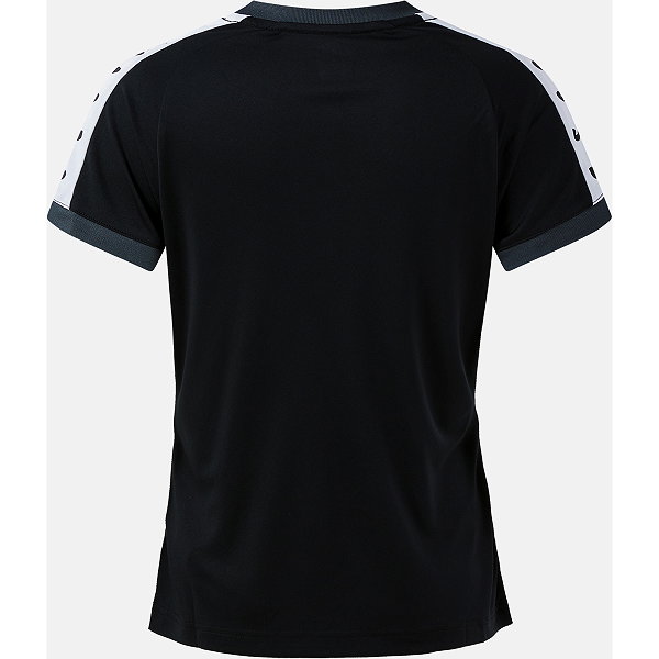 Joma Heroic Shirt Korte Mouw Dames - Zwart / Antraciet
