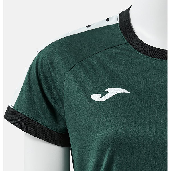 Joma Heroic Shirt Korte Mouw Dames - Donkergroen