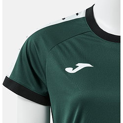 Voorvertoning: Joma Heroic Shirt Korte Mouw Dames - Donkergroen