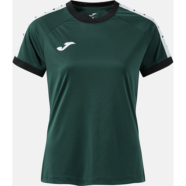 Joma Heroic Shirt Korte Mouw Dames - Donkergroen