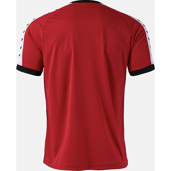 Joma Heroic Maillot Manches Courtes Enfants - Rouge / Noir
