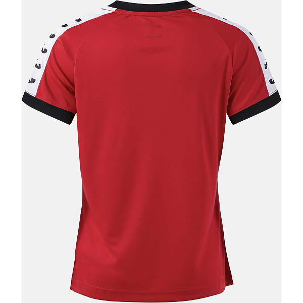 Joma Heroic Maillot Manches Courtes Femmes - Rouge / Noir