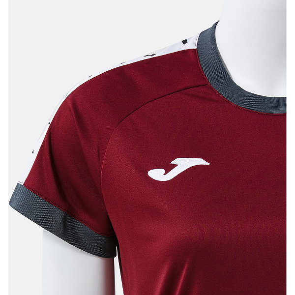 Joma Heroic Maillot Manches Courtes Femmes - Bordeaux