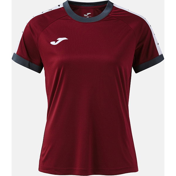 Joma Heroic Maillot Manches Courtes Femmes - Bordeaux