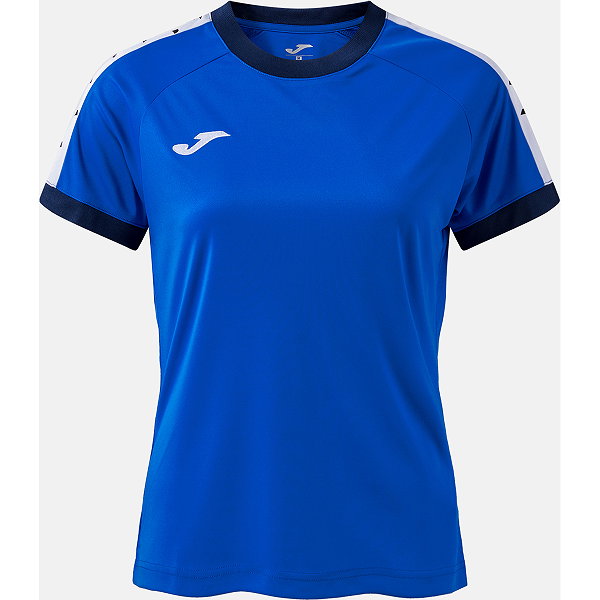 Joma Heroic Shirt Korte Mouw Dames - Royal / Marine / Wit