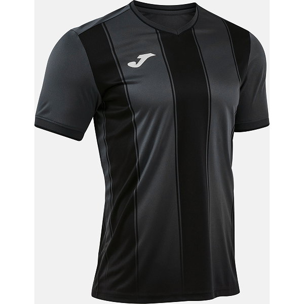 Joma Tiger VIII Maillot Manches Courtes Hommes - Anthracite / Noir