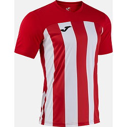 Joma Inter VI Shirt Korte Mouw Heren - Rood / Wit
