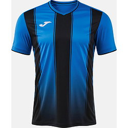 Voorvertoning: Joma Tiger VIII Shirt Korte Mouw Heren - Royal / Zwart