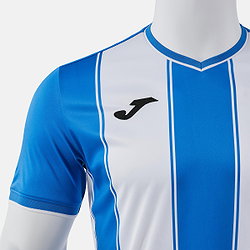 Présentation: Joma Tiger VIII Maillot Manches Courtes Hommes - Royal / Blanc