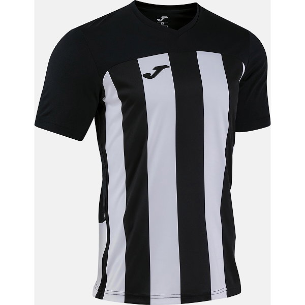 Joma Inter VI Maillot Manches Courtes Enfants - Noir / Blanc
