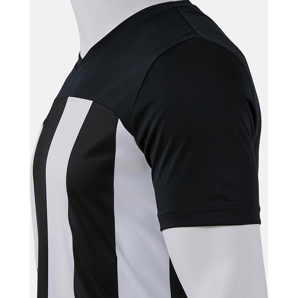 Joma Inter VI Maillot Manches Courtes Enfants - Noir / Blanc