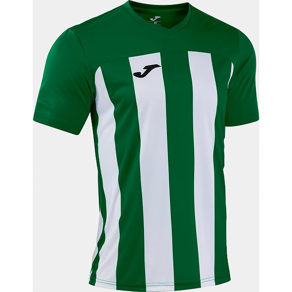 Joma Inter VI Maillot Manches Courtes Enfants - Vert / Blanc