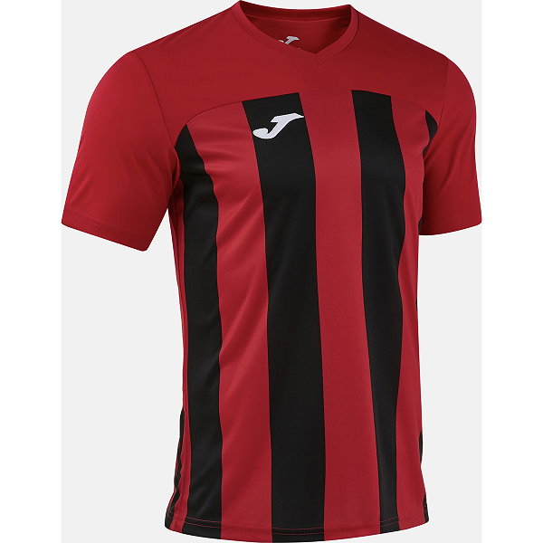 Joma Inter VI Maillot Manches Courtes Enfants - Rouge / Noir