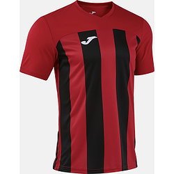 Joma Inter VI Shirt Korte Mouw Kinderen - Rood / Zwart