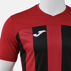 Présentation: Joma Inter VI Maillot Manches Courtes Enfants - Rouge / Noir