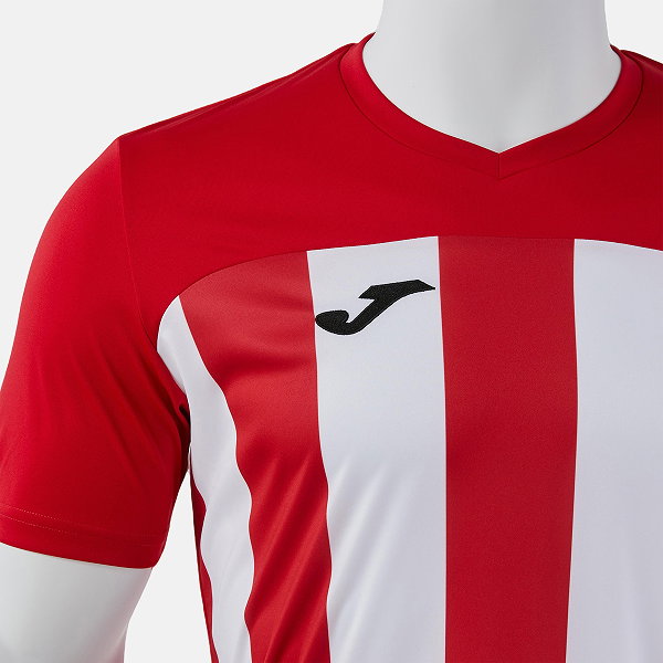 Joma Inter VI Maillot Manches Courtes Enfants - Rouge / Blanc