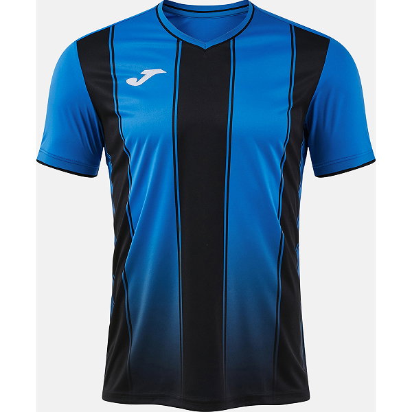 Joma Tiger VIII Shirt Korte Mouw Kinderen - Royal / Zwart