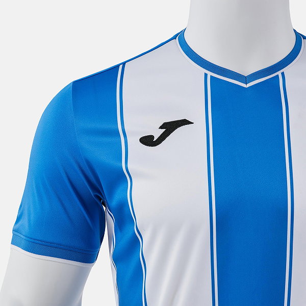 Joma Tiger VIII Maillot Manches Courtes Enfants - Royal / Blanc