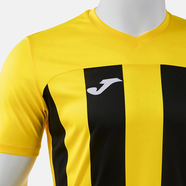 Joma Inter VI Shirt Korte Mouw Kinderen - Geel / Zwart