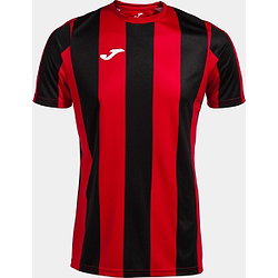 Joma Inter Classic Shirt Korte Mouw Heren - Rood / Zwart