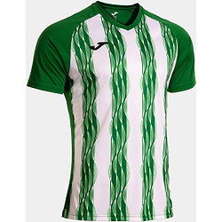 Joma Inter V Maillot Manches Courtes Hommes - Vert / Blanc