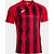Joma Inter V Maillot Manches Courtes Hommes - Rouge / Noir