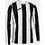 Joma Inter Classic Voetbalshirt Lange Mouw Kinderen - Wit / Zwart