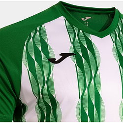 Présentation: Joma Inter V Maillot Manches Courtes Enfants - Vert / Blanc