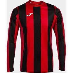 Voorvertoning: Joma Inter Classic Voetbalshirt Lange Mouw Kinderen - Rood / Zwart