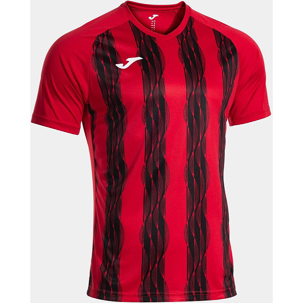 Joma Inter V Trikot Kurzarm Kinder - Rot / Schwarz
