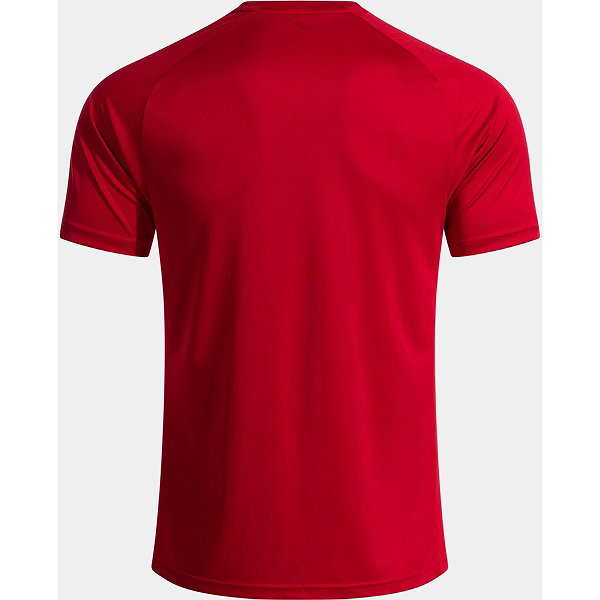 Joma Inter V Maillot Manches Courtes Enfants - Rouge / Blanc